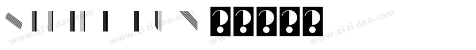 Stripe Fun字体转换